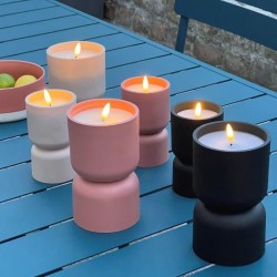 Lampe de table d'extérieur - BRILLIANT - LOVERE - Forme bougie - Plastique - ...
