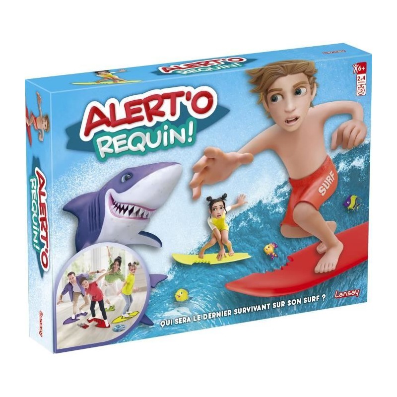 Alert'O Requin !, Jeu de société, Jeu d'ambiance, Des 5 ans, 2 a 4 joueurs, L...