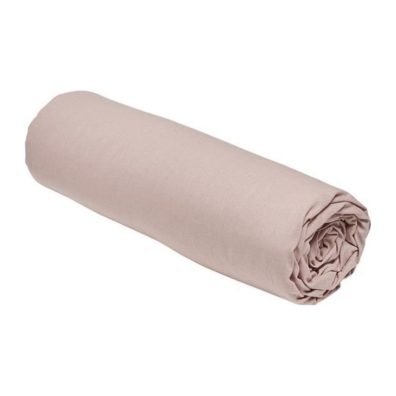 Drap housse TODAY Essential - 140 x 190 cm - 2 personnes - 100% Coton uni - R...