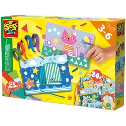 J'apprends a coller et a reconnaître les formes - SES CREATIVE -