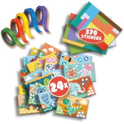 J'apprends a coller et a reconnaître les formes - SES CREATIVE -