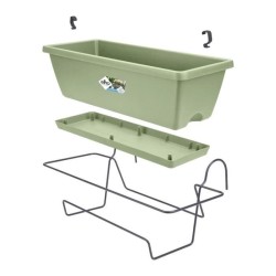 ELHO Balconniere Barcelona Allin1 - L 50 x B 28 x H 19 cm - Balcon, extérieur...