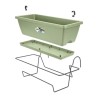 ELHO Balconniere Barcelona Allin1 - L 50 x B 28 x H 19 cm - Balcon, extérieur...