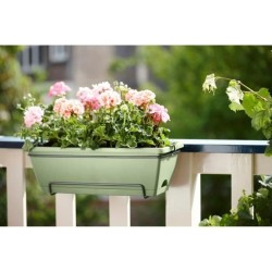 ELHO Balconniere Barcelona Allin1 - L 50 x B 28 x H 19 cm - Balcon, extérieur...