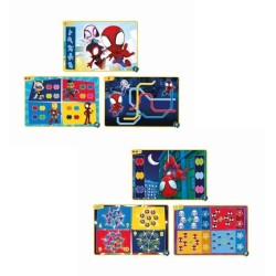Clementoni - Pupitre Spidey - Jeu éducatif - Découvre les formes, les