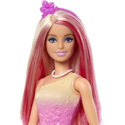 Barbie-Poupées Sirenes avec cheveux et nageoire colorés et serre-tete