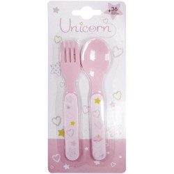 Lot Vaisselle Licorne pour Enfant - FUN HOUSE - 006319 - 2 Assiettes, 2 Sets ...