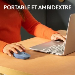 Souris - Sans Fil - Logitech - M171 - Bleu gris - Ambidextre