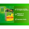 Semence de gazon - BHS - Gazon Rustique 1kg - Plus résistant et mieux protégé...