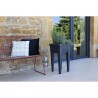 Espace potager sur pieds - EDA - Veg&Table Aromatique - 23 L - Pour Balcon - ...