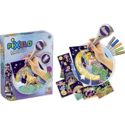 Stylo électronique Pixelo Metallic - LANSAY - Loisir Créatif - Motifs pointil...