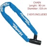 MASTER LOCK Chaîne Antivol Vélo [Clé] - Idéal pour les Vélos, Vélos Electriqu...