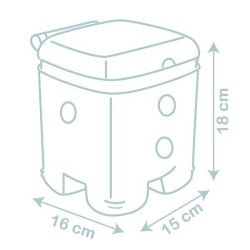 Little Smoby -  Cube éveil Badaboum - Création d'animaux rigolos - Fabricatio...
