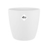 ELHO Pot de fleur BRUSSELS rond - Ø 24.3 x H 23.2 cm - Blanc
