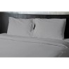 Drap plat - HOME LINGE PASSION - Microfibre 82 g - 240 x 300 cm - Gris clair