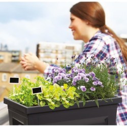 Espace potager sur pieds - EDA - Veg&Table City - 57 L - Table de culture sur...