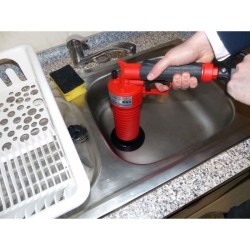 Pistolet a déboucher - ROTHENBERGER - Industrial 1500000006 - Rouge - Sans pr...