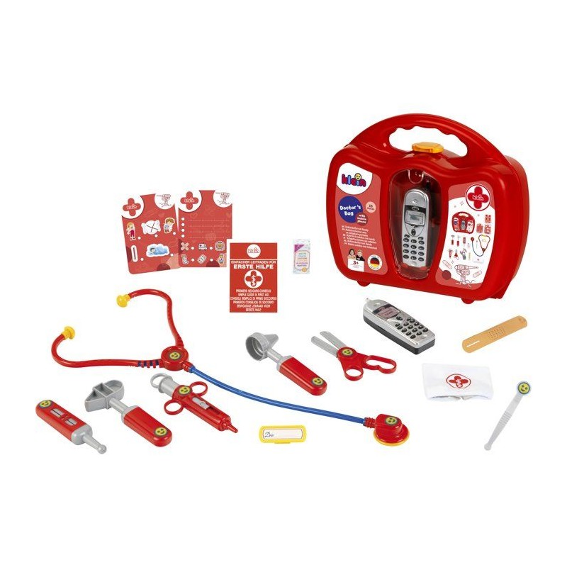 KLEIN - Mallette docteur avec téléphone portable pour Enfant