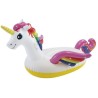Bouée gonflable Licorne Magique a Chevaucher - INTEX - Dimensions 201x140x97c...