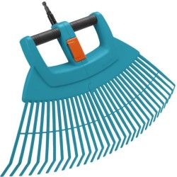 Balai a gazon 2 en 1 XXL Combisystem GARDENA - Plastique renforcé - 77cm - 32...