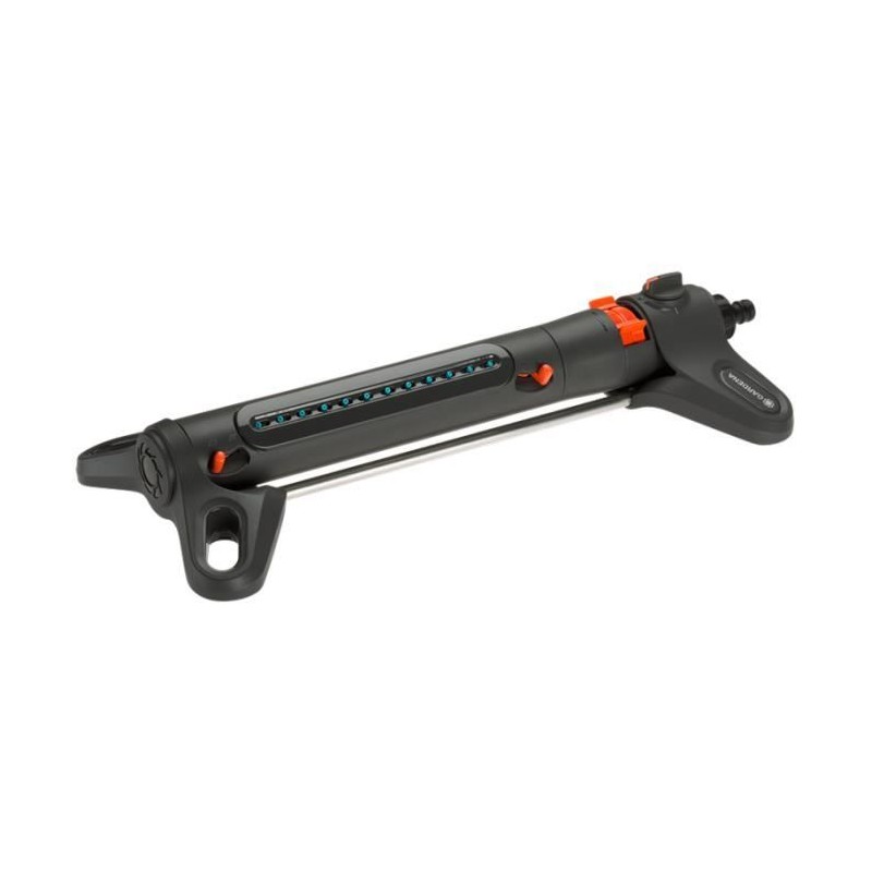Arroseur oscillant AquaZoom S - GARDENA - Surface 150m² - Portée 15m max - Ré...