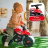 Porteur Baby Moto Falk Racing Team - Draisienne  - Larges roues - Rouge - 40%...