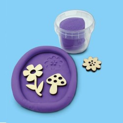 Moul. et peinture en relief/ theme botanique - Loisirs créatifs - SES