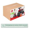 Porteur Baby Moto Falk Racing Team - Draisienne  - Larges roues - Rouge - 40%...