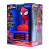 LEXIBOOK - Réveil veilleuse Spiderman - Sons et mélodies, écran LCD rétro-écl...