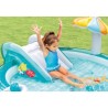 Aire de jeux gonflable - INTEX - Alligator - 160 Litres - 2 ans+ - 201 x 160 ...