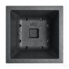 ELHO Bac a fleurs Vivo Next Square 30  - Ø 30 x H 29 cm - Intérieur,Extérieur...