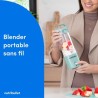 Blender portable - NUTRIBULLET - NBP003LBL - 70W -  0.475L - Light