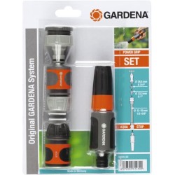 GARDENA Nécessaire de base –Adapté tuyau Ø13mm et Ø15mm –Compatibilité Origin...