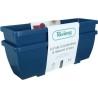 Jardiniere - RIVIERA - EVA - Lot 2 jardinieres - Plastique - 56,5x18,5x 25,5 ...