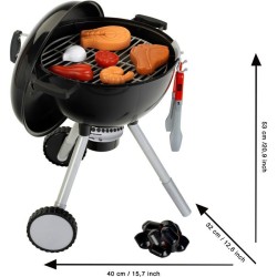 Barbecue Weber One Touch Premium avec charbon sonore et lumineux - KLEIN - 9466