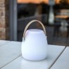 Lampe enceinte bluetooth sans fil - LUMISKY - MINI MAY PLAY - H23 cm - LED bl...