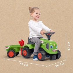Porteur tracteur Claas avec remorque et accessoires - FALK - Des 12 mois - 10...