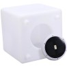 Cube solaire lumineux - LUMISKY - CASY - H30 cm - Tabouret table basse - LED ...