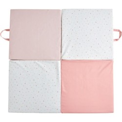 Tapis d'éveil Malin TINEO MON CoeUR 3en1 - Tapis évolutif multifonction - 120...
