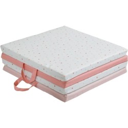 Tapis d'éveil Malin TINEO MON CoeUR 3en1 - Tapis évolutif multifonction - 120...