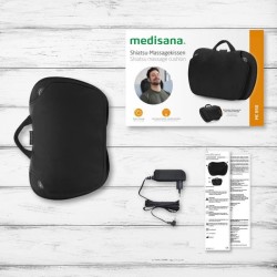MEDISANA MC 850 - Coussin de massage Shiatsu épaules, dos, jambes et cou - 2 ...