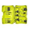 RYOBI - Coffret 15 fraises panachées queue diam. 6 mm + clé pour défonceuses ...