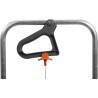 GARDENA Epandeur a engrais L sur roues – Capacité 12,5 L – Surface 400m² max ...