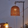 Suspension nomade - LUMISKY - HANG BOHEME - H35 cm - Polyrotin avec corde - L...