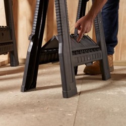 Lot de 2 tréteaux pliables - STANLEY - STST1-70713 - 450kg