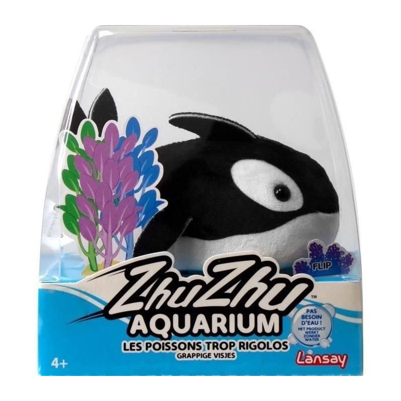 Animal miniature - LANSAY - 51119 - Zhu Zhu Aquarium : Margot le petit orque