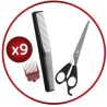 Tondeuse Cheveux REMINGTON HC550 Easy Fade Pro – sans fil – étanche – guides ...