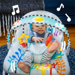 BABY EINSTEIN Transat bébé évolutif Octopus jusqu'a 18kg-cadeau bébé, Positio...