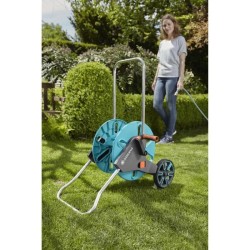 Dévidoir CleverRoll taille M GARDENA - Longueur max 60m - Pour jardin moyen -...