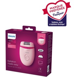Epilateur électrique - PHILIPS - BRE285/00 - Satinelle